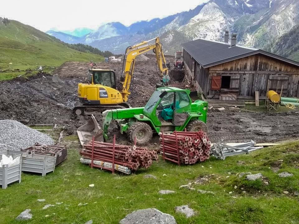 Maçonnerie à Combloux en Haute-Savoie