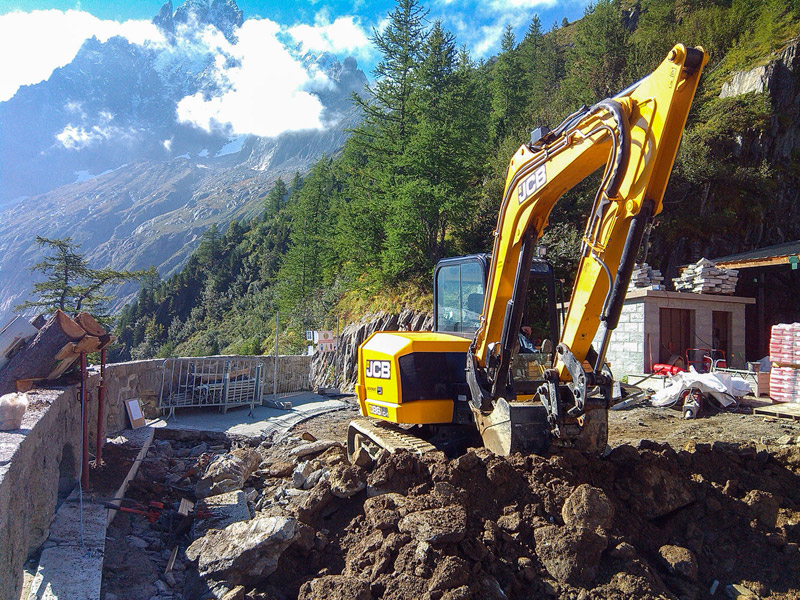 Terrassement travaux spéciaux Combloux 